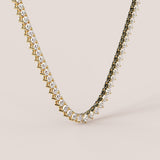 Riviera 10ct Diamond Tennis Necklace 3-Claw